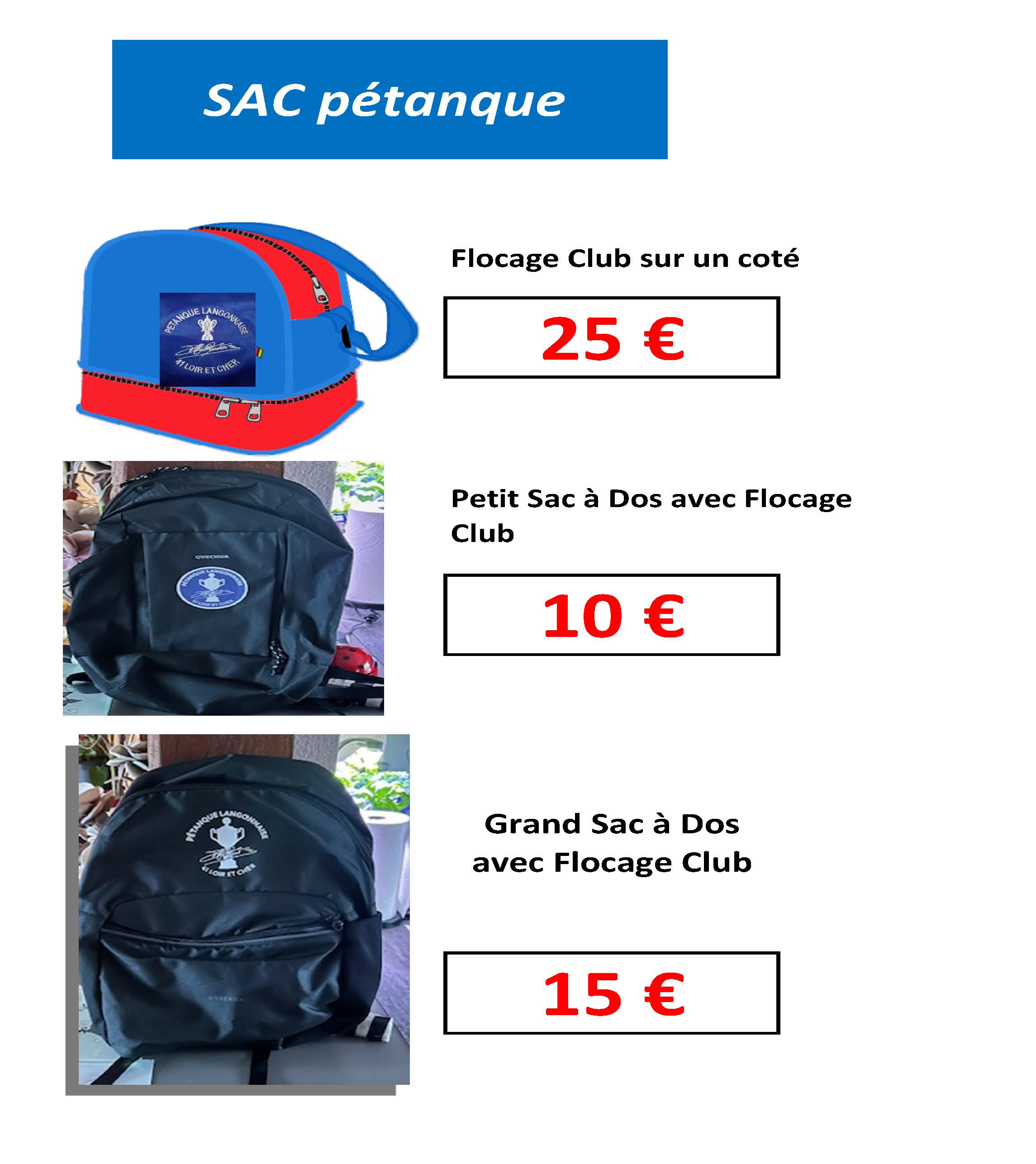 sac rangement